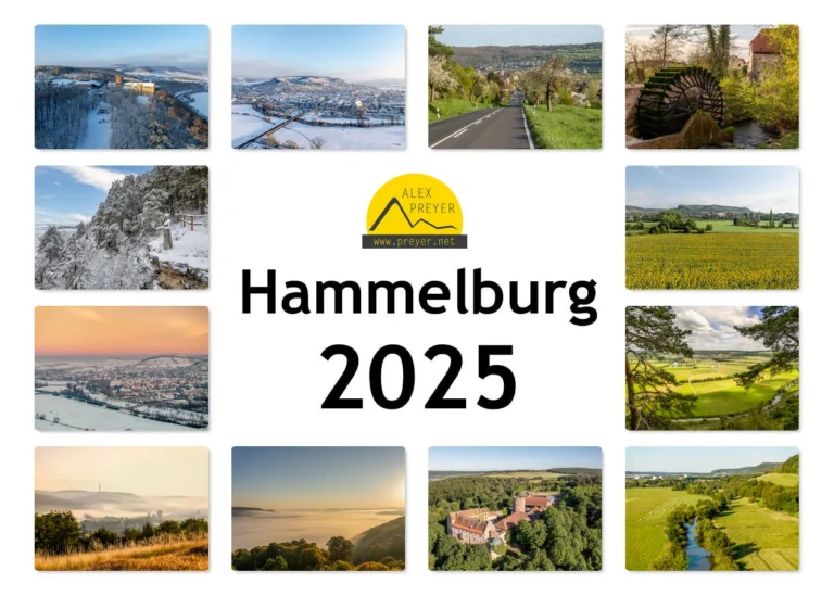 Hammelburg Kalender 2025 Titelblatt